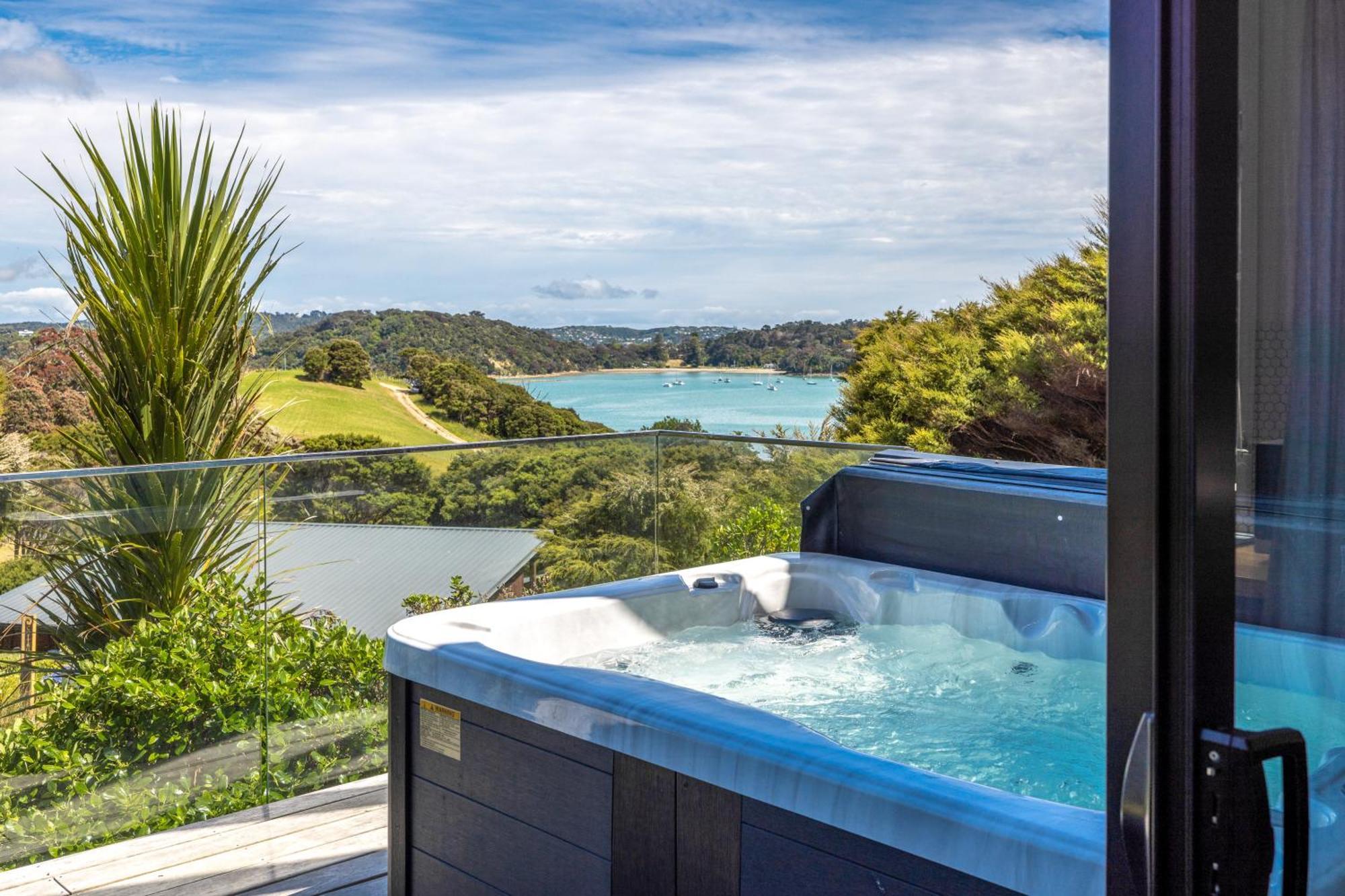 The Guest House At Te Whau Retreat - Stay Waiheke Omiha 외부 사진