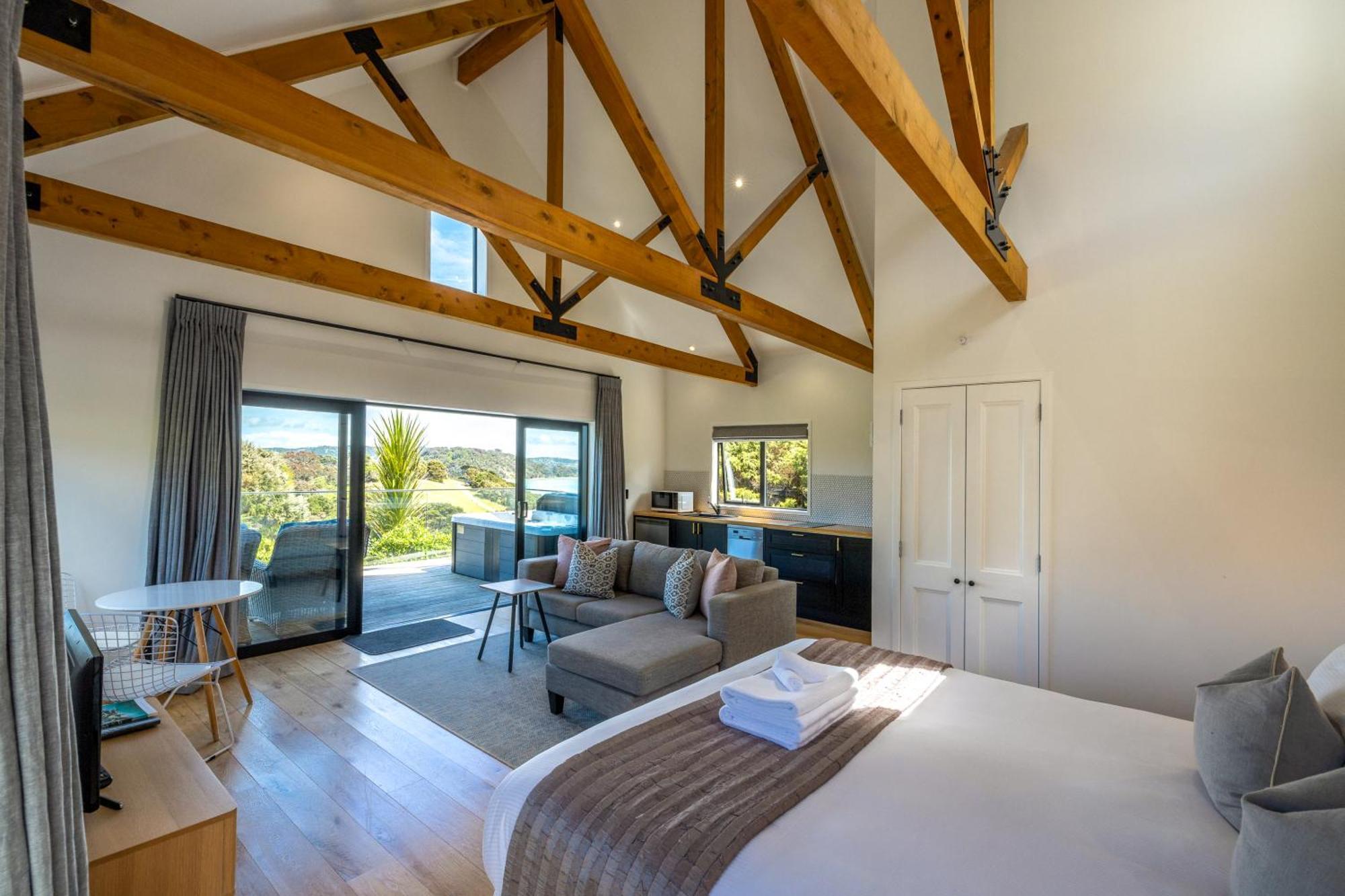 The Guest House At Te Whau Retreat - Stay Waiheke Omiha 외부 사진